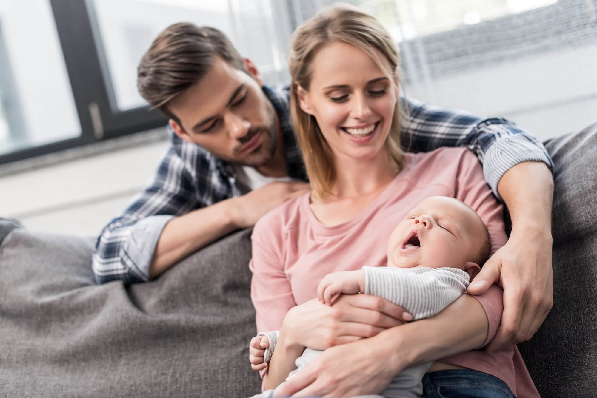 Famille avec bébé