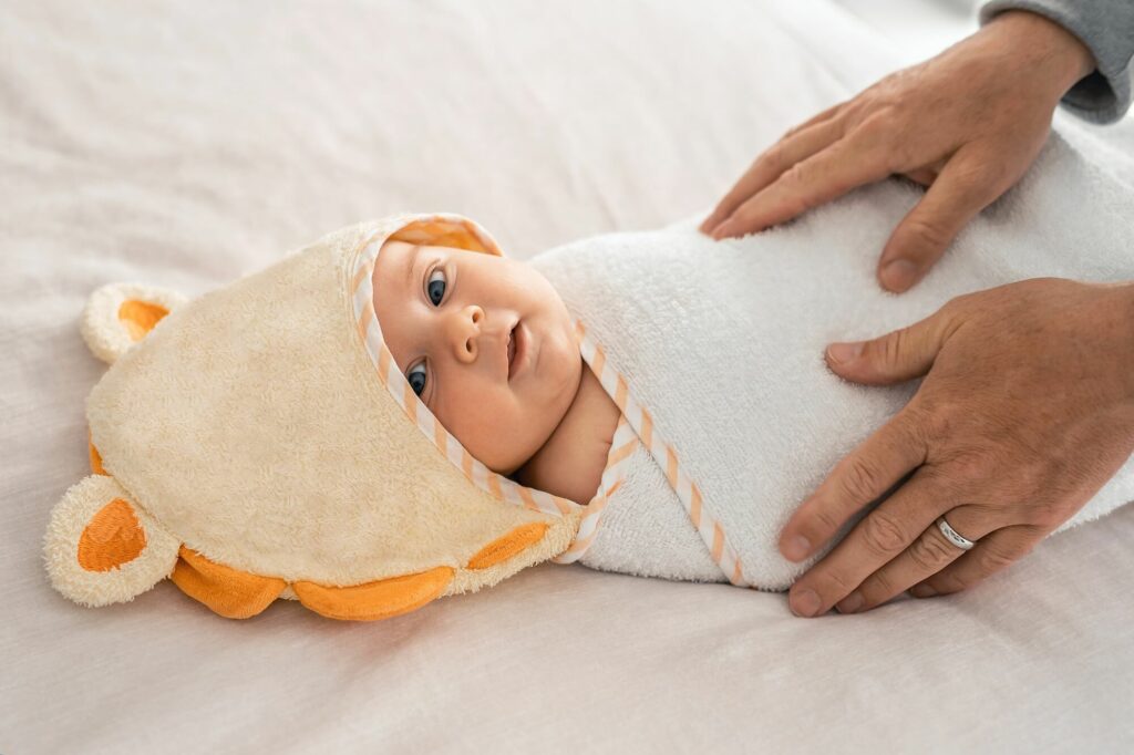 Bain enveloppé bébé - Baby Spa