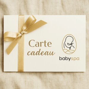 Carte Cadeau Bain Enveloppé Bébé